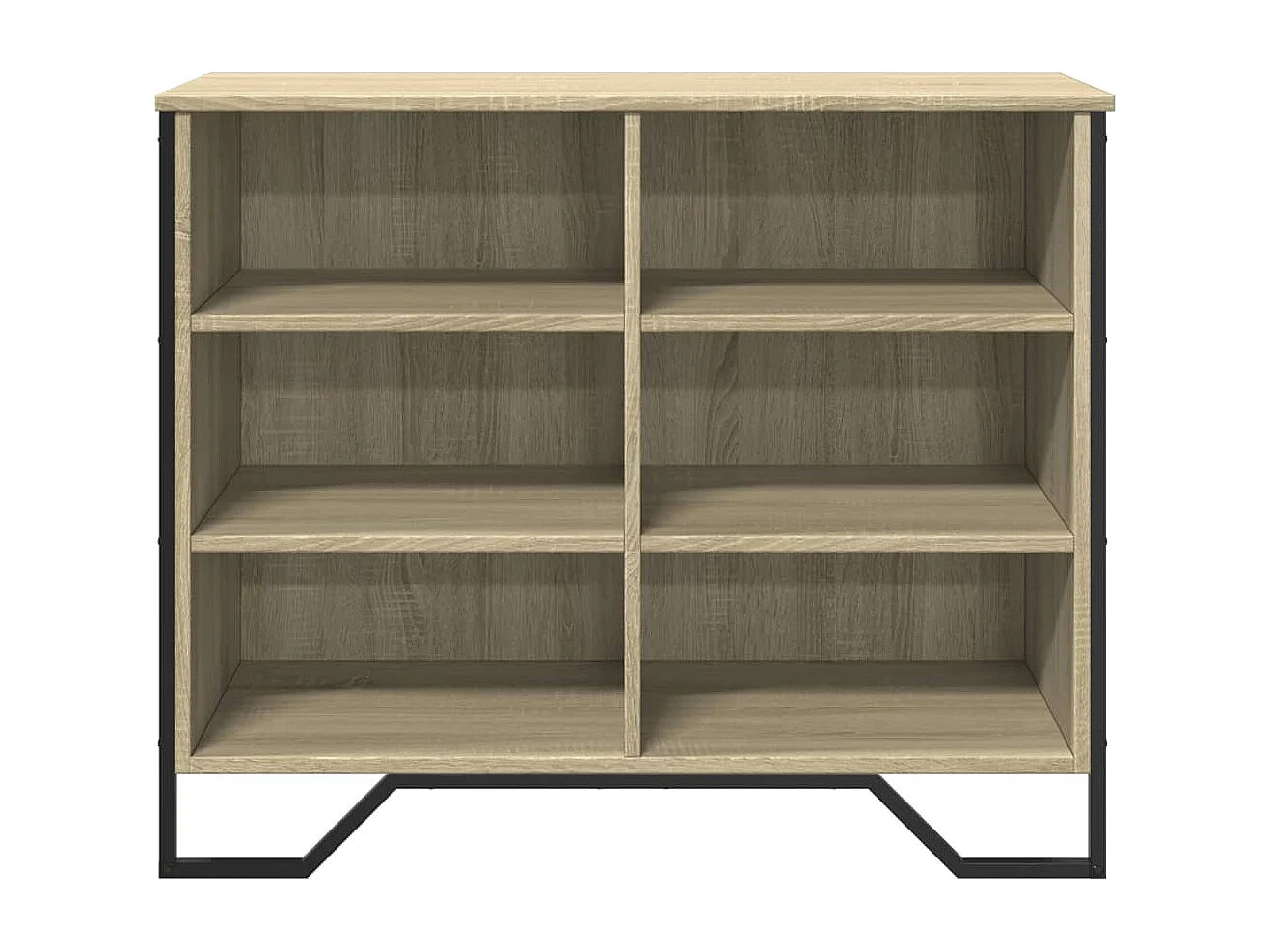 Buffet chêne sonoma 91x35,5x74,5 cm bois d'ingénierie