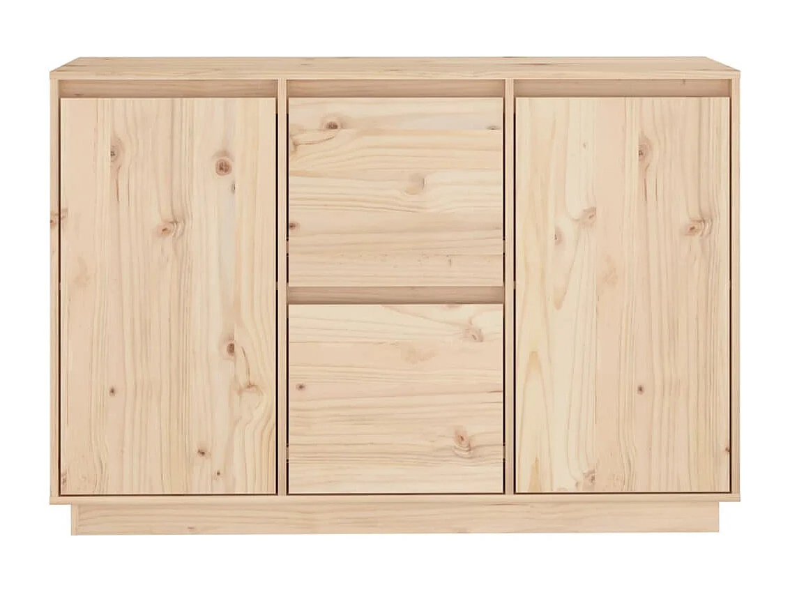 Buffet 111x34x75 cm Bois massif de pin