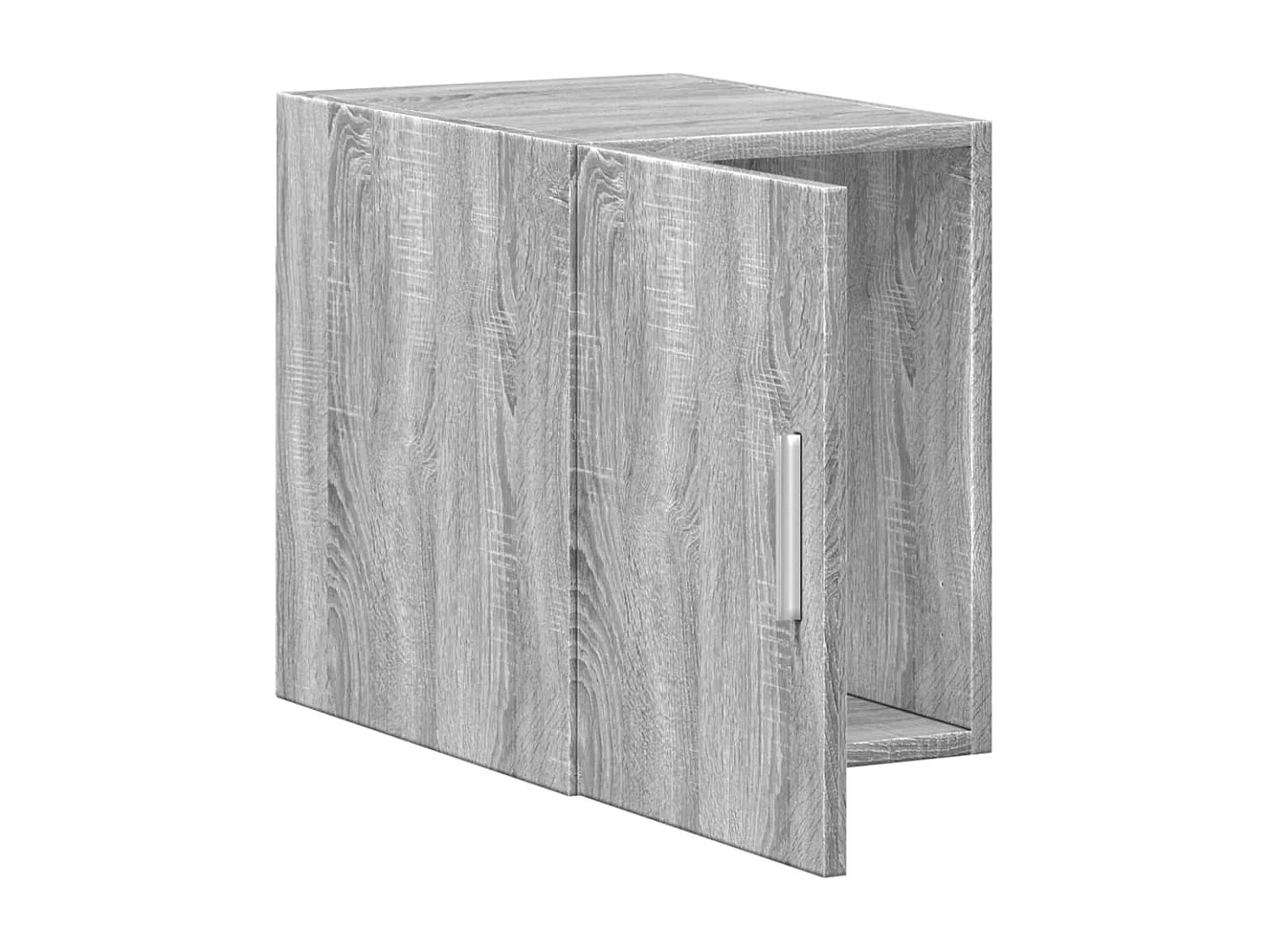 Armoire murale sonoma gris 30x42,5x40 cm bois d'ingénierie