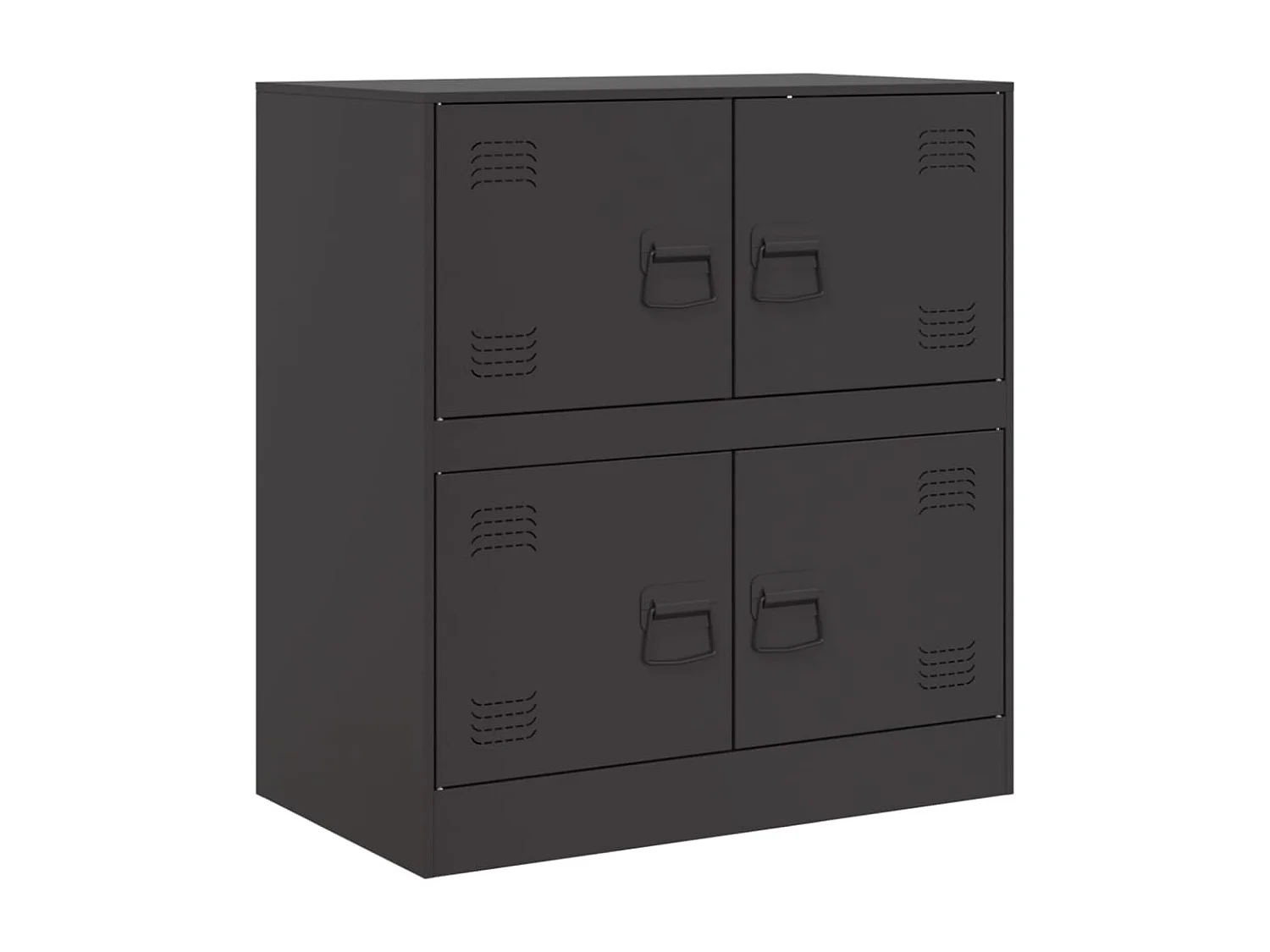 Sideboard Schwarz 67x39x73 cm Stahl