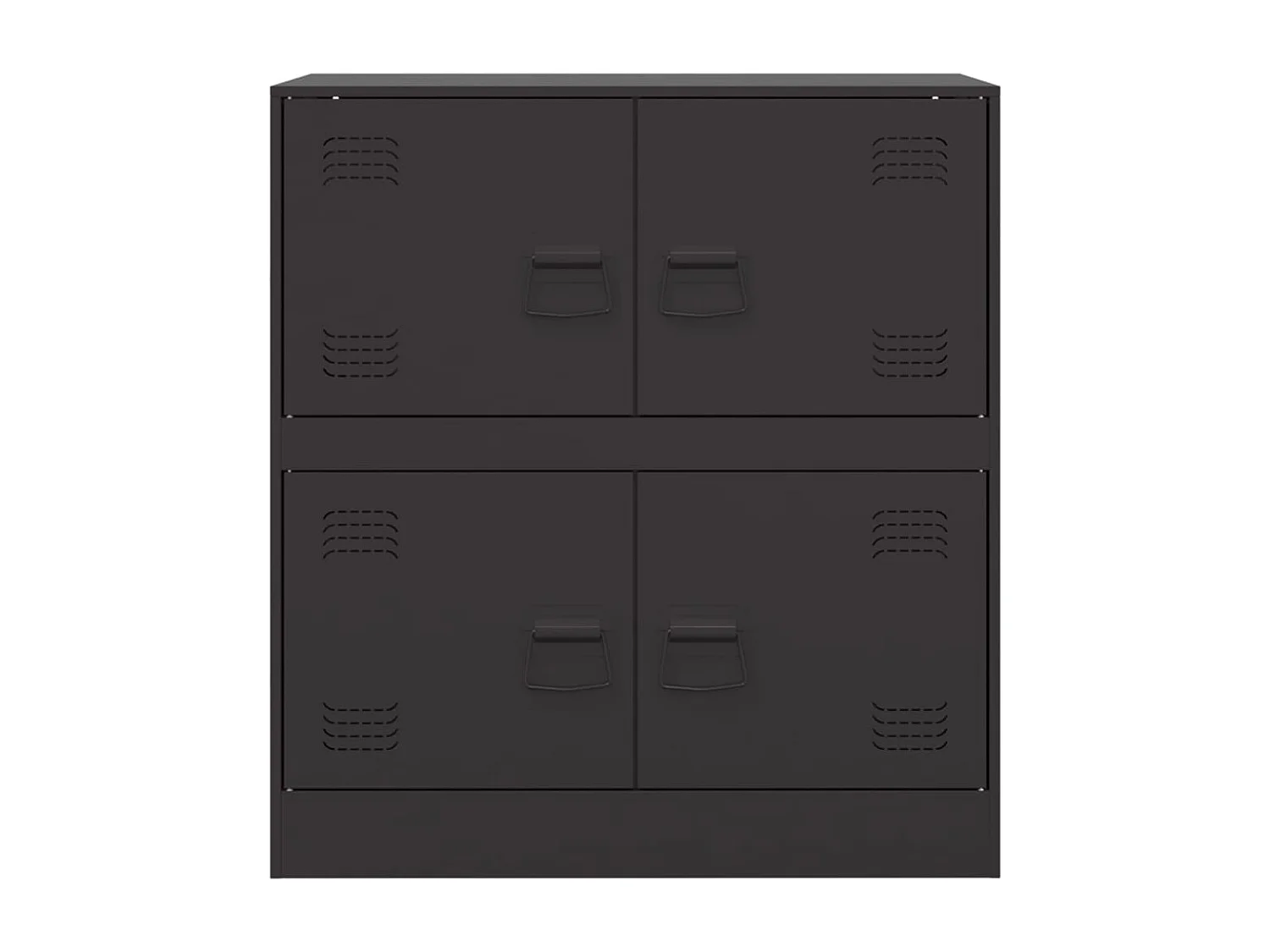 Sideboard Schwarz 67x39x73 cm Stahl