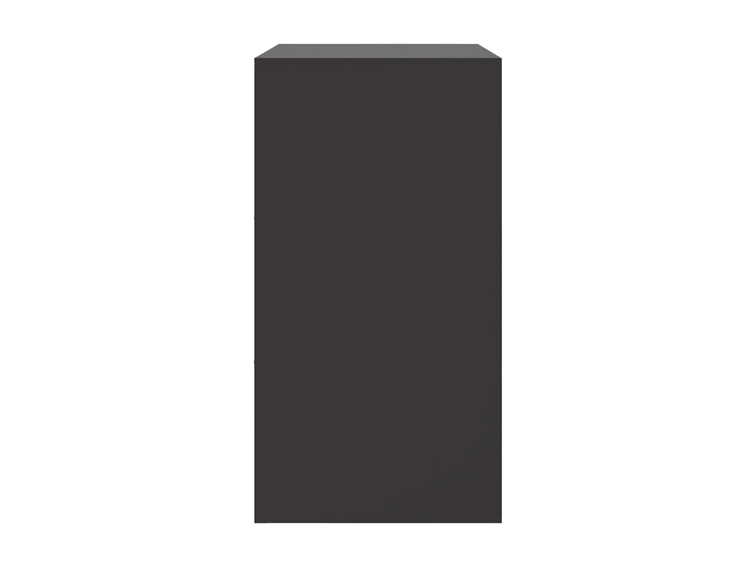 Sideboard Schwarz 67x39x73 cm Stahl