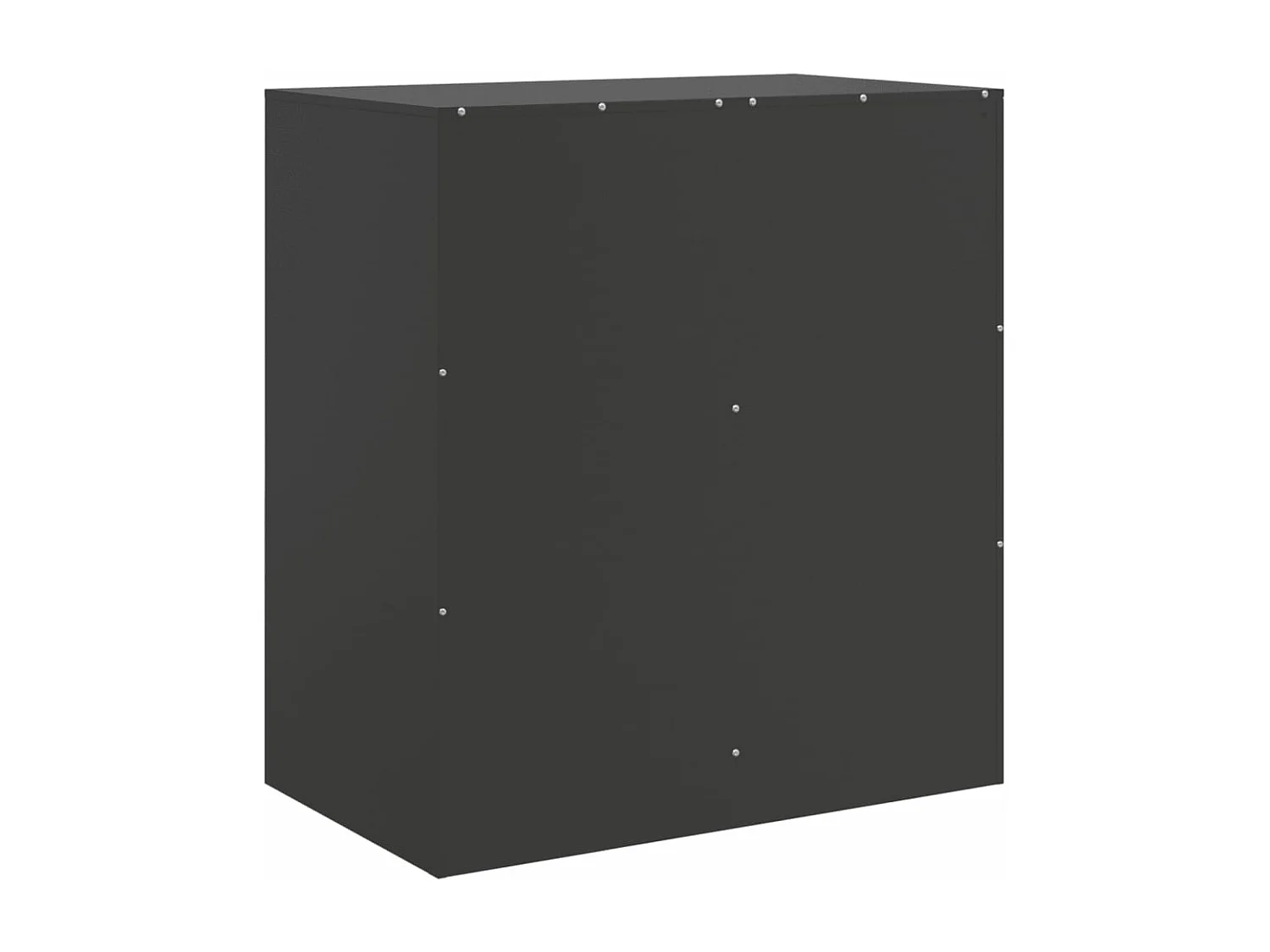 Sideboard Schwarz 67x39x73 cm Stahl