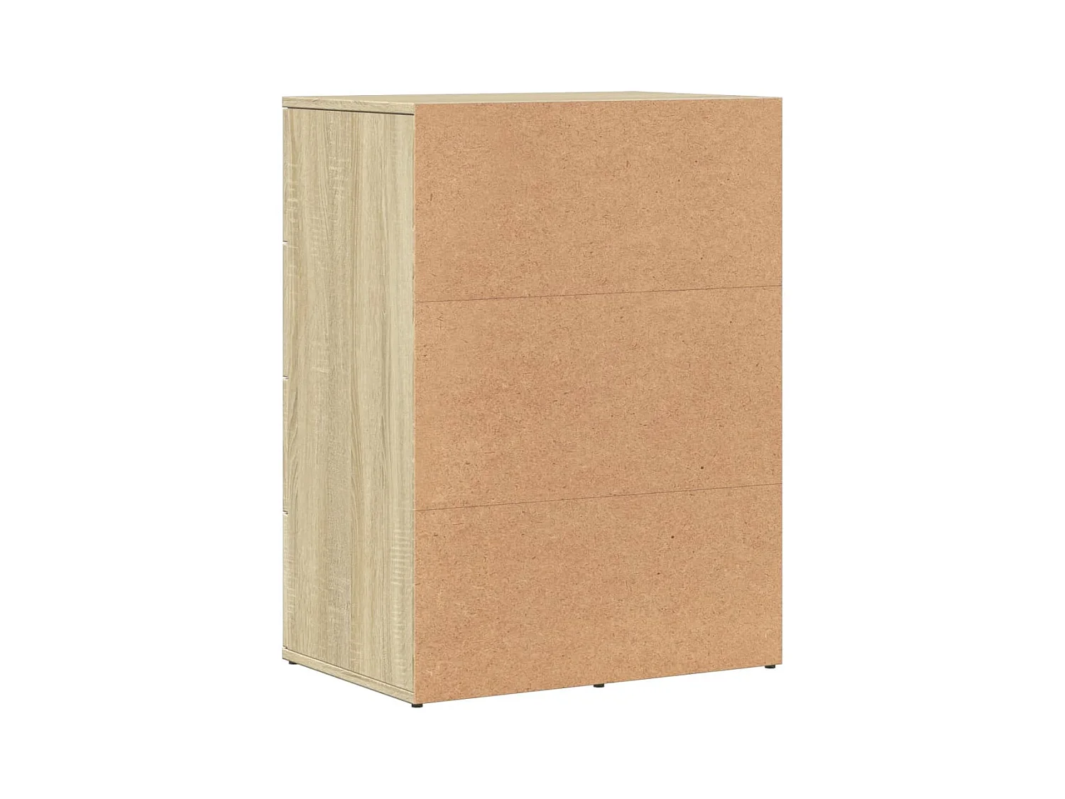 Aparadores 2 uds madera de ingeniería roble Sonoma 59x39x80 cm