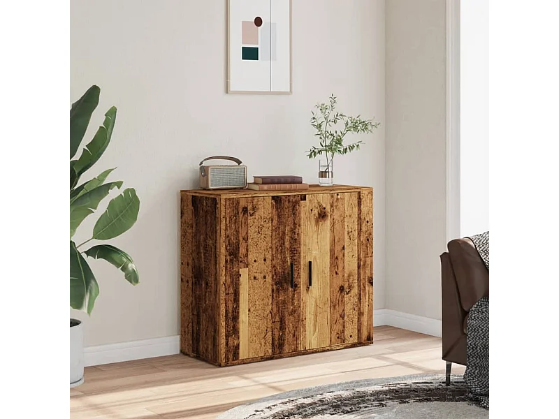 Credenza Legno Vecchio 80x33x70 cm in Truciolato