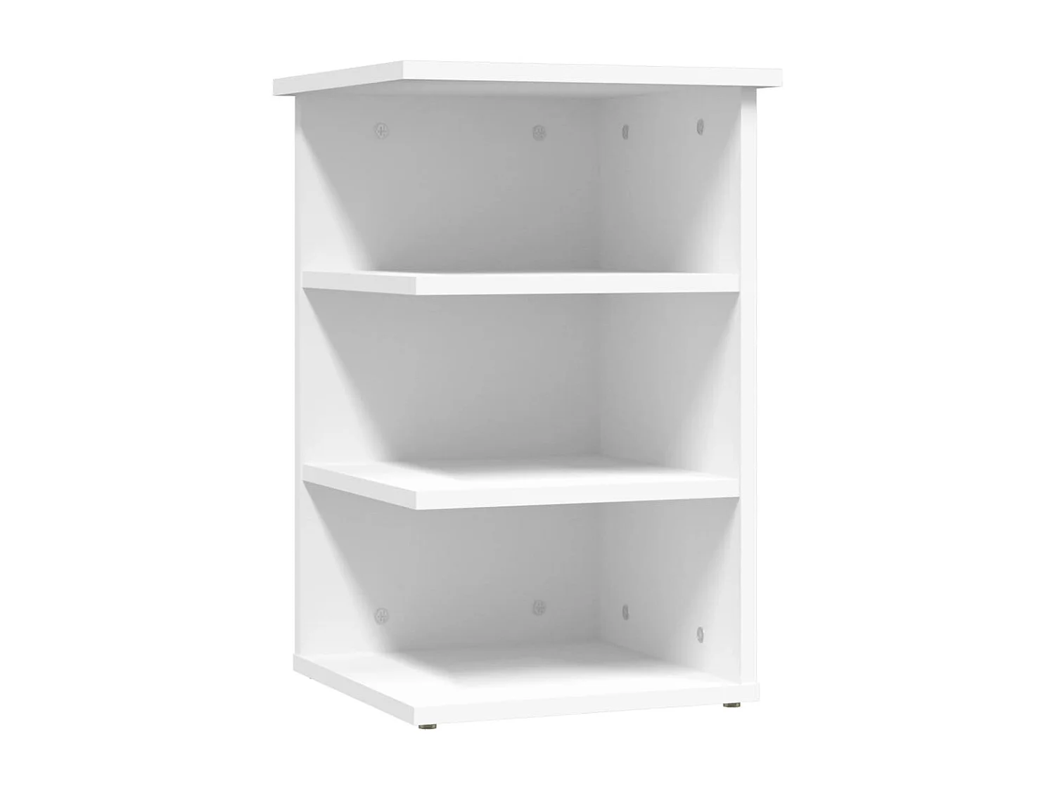 Credenza Bianca 35x35x55 cm in Legno Multistrato