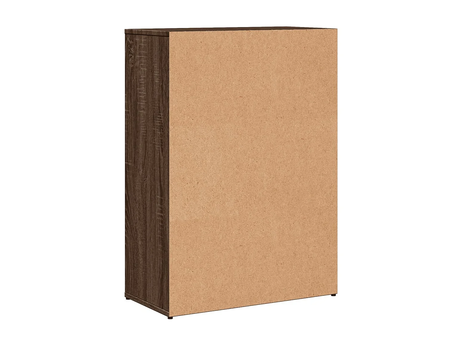 Buffets 2 pcs chêne marron 60x30x84 cm bois d'ingénierie