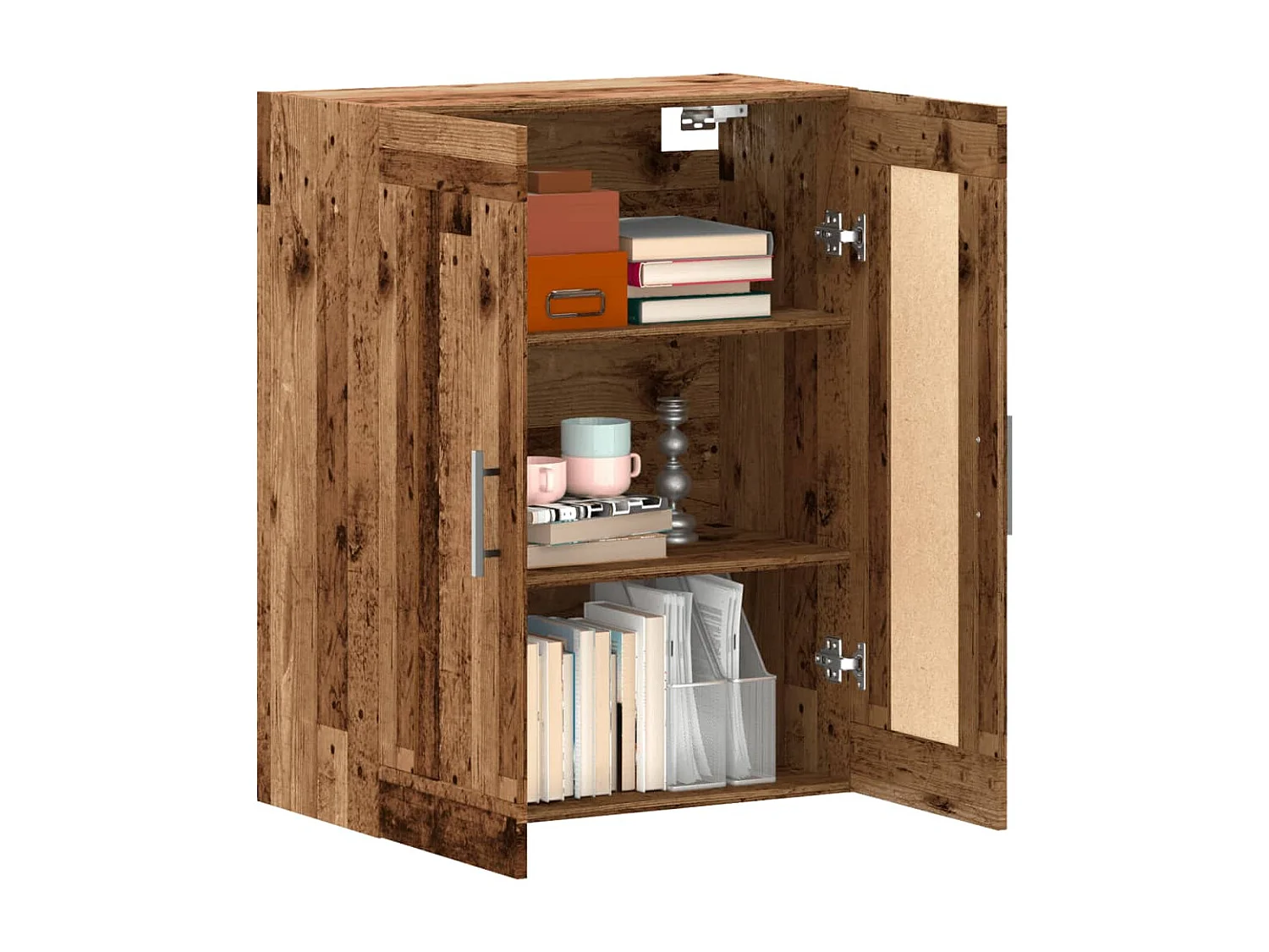 Wandschrank Altholz-Optik 69,5x34x90 cm Holzwerkstoff