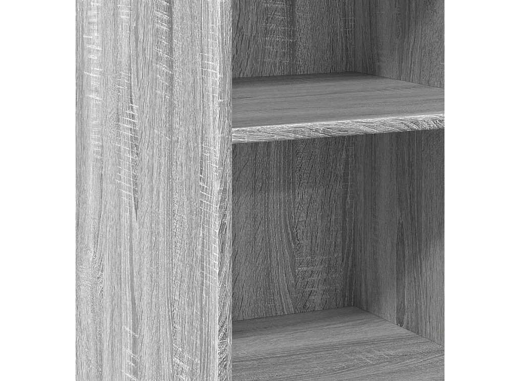 Credenza Grigio Sonoma 40x41x93 cm in Legno Multistrato