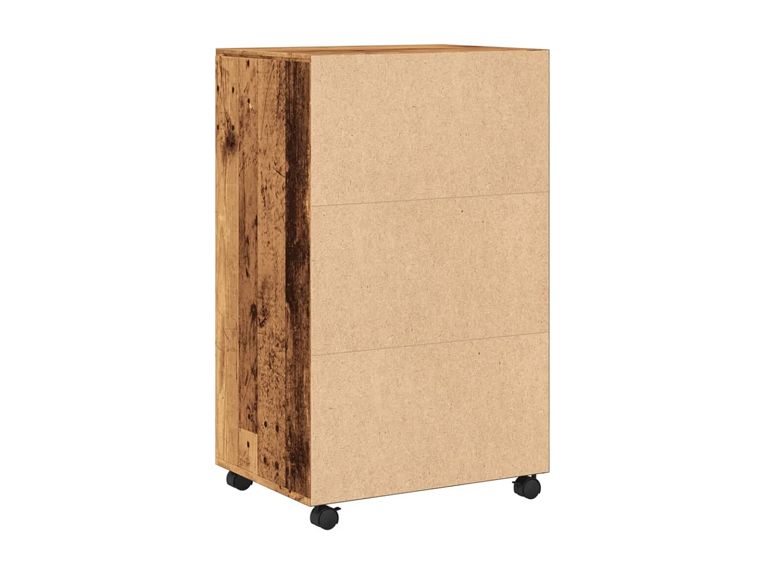Rollschrank Altholz-Optik 55x40x91 cm Holzwerkstoff