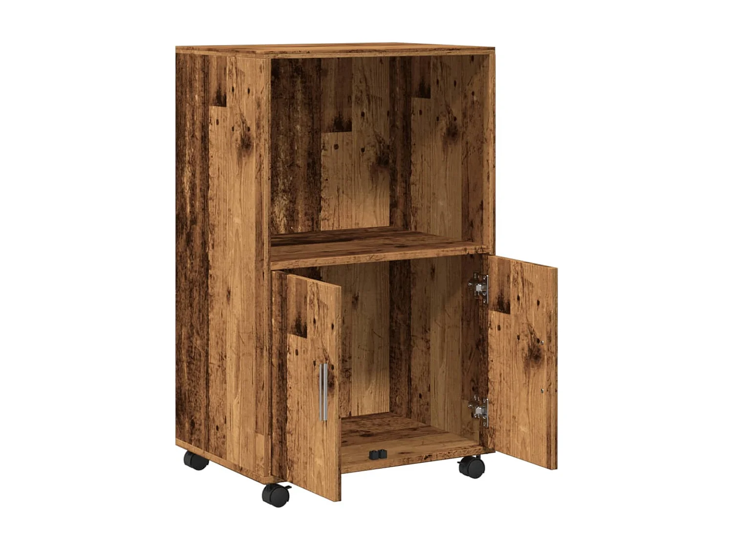 Rollschrank Altholz-Optik 55x40x91 cm Holzwerkstoff