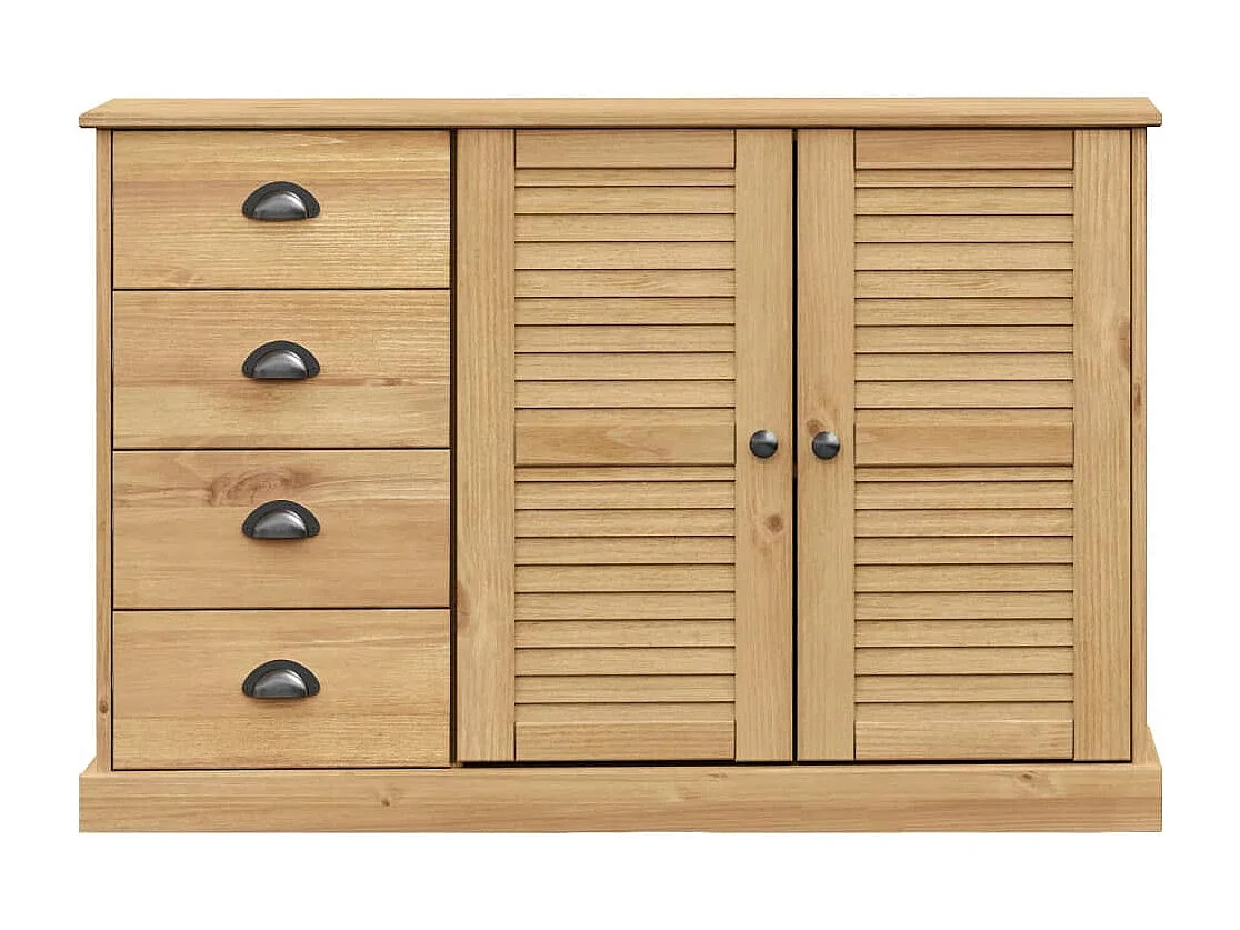 Sideboard mit Schubladen VIGO 113x40x75 cm Massivholz Kiefer