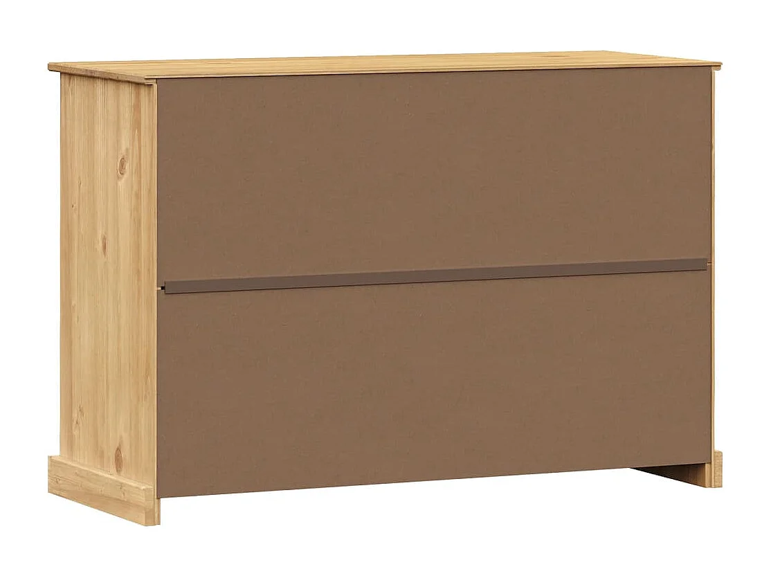 Sideboard mit Schubladen VIGO 113x40x75 cm Massivholz Kiefer