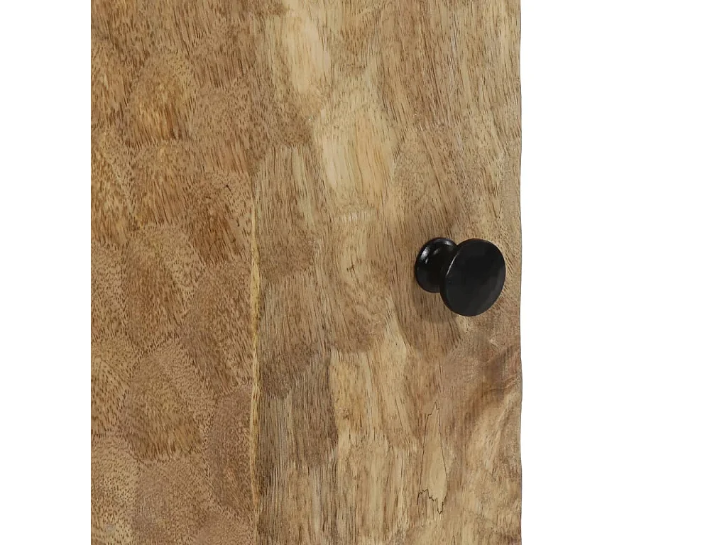 Armoire latérale 40x33x75 cm bois massif de manguier
