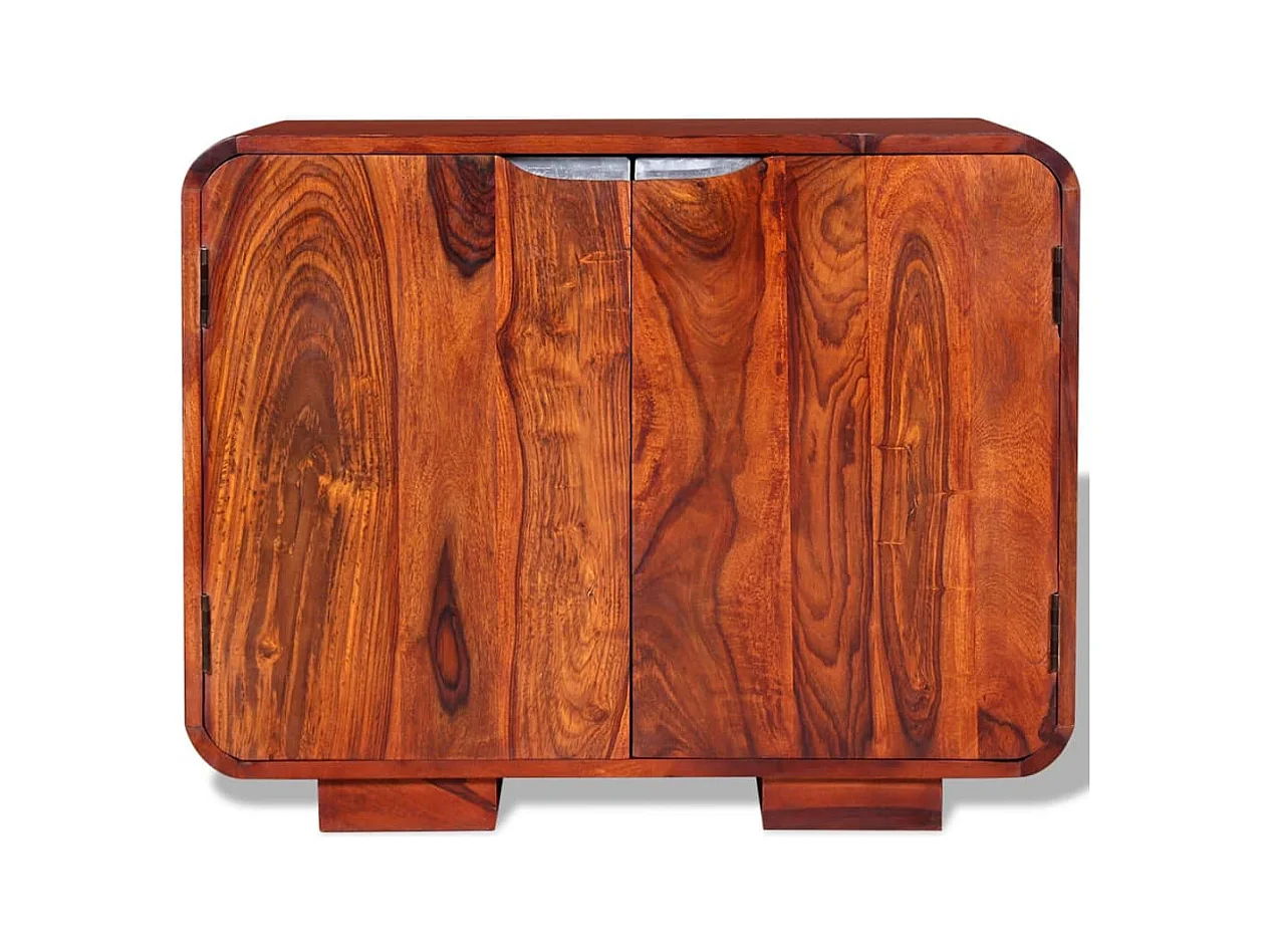 Aparador em madeira de sheesham maciça 75x35x60 cm