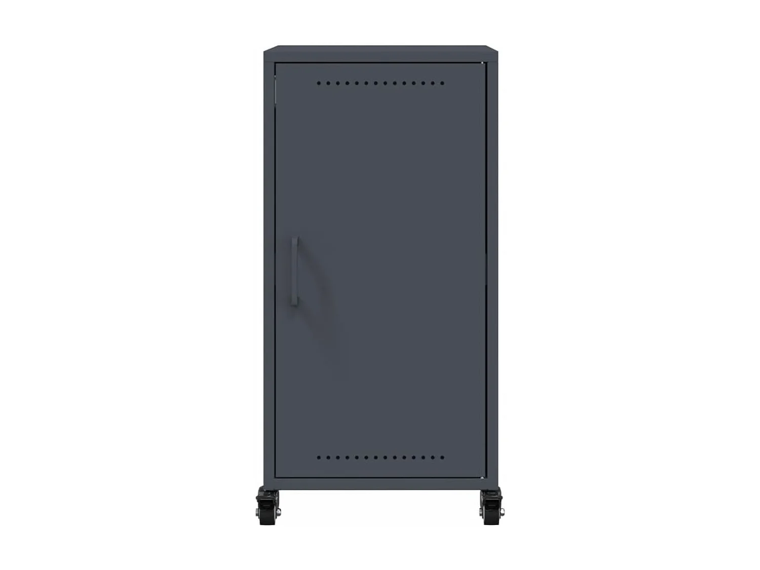 Buffet anthracite 36x39x72 cm acier