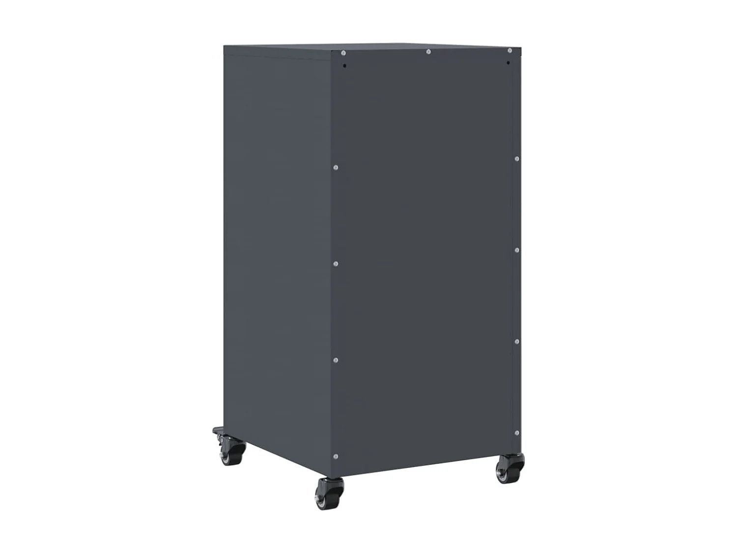 Buffet anthracite 36x39x72 cm acier