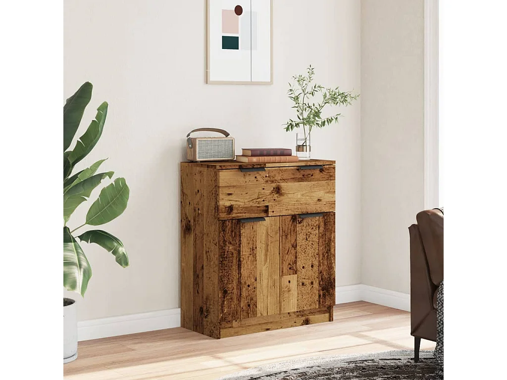 Sideboard Altholz-Optik 60x30x70 cm Holzwerkstoff
