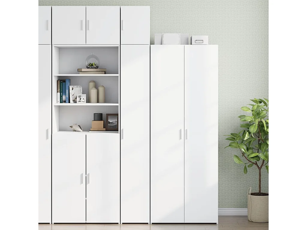 Wandschrank Weiß 30x42,5x40 cm Holzwerkstoff