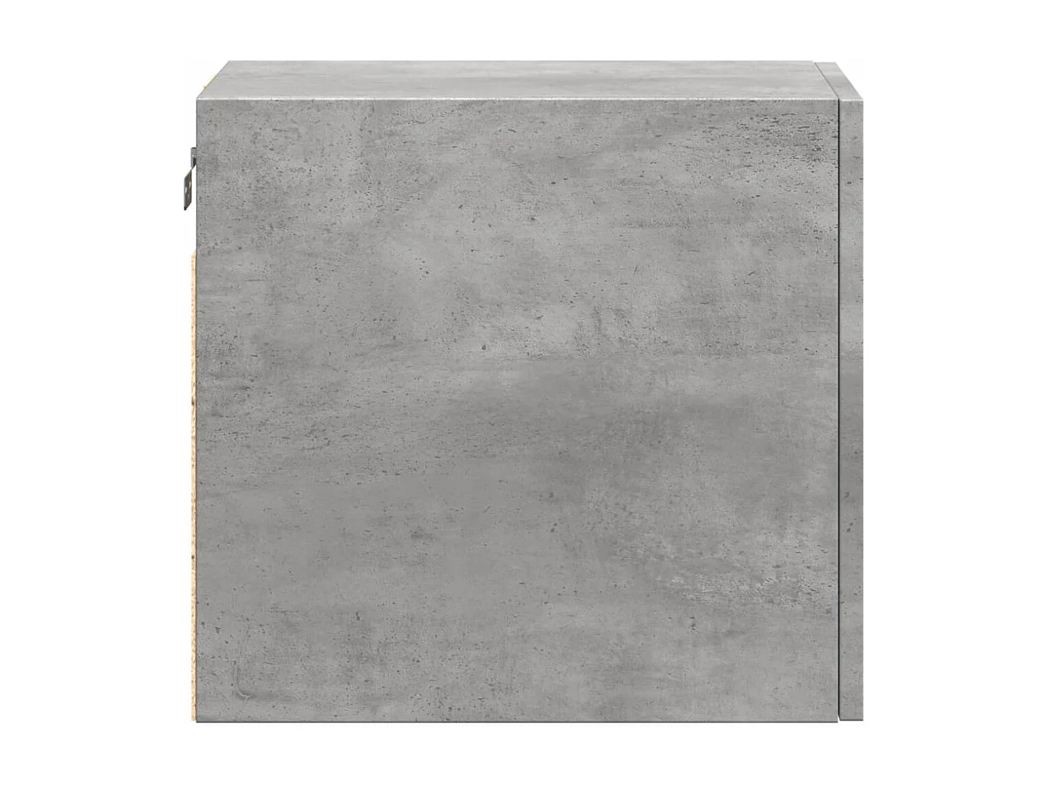 Mobile a Parete Grigio Cemento 30x42,5x40 cm Legno Multistrato