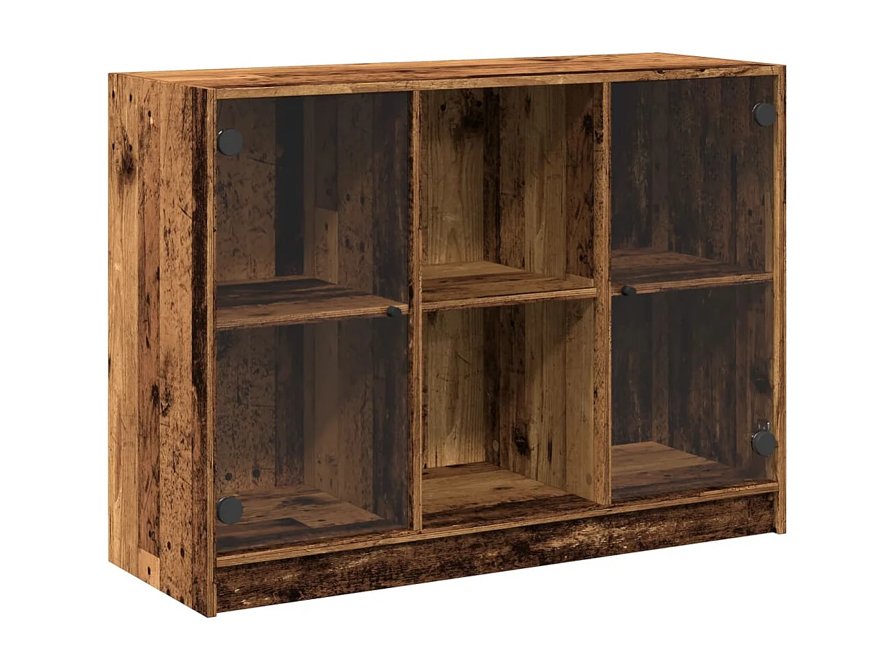 Buffet vieux bois 102x37x75,5 cm bois d'ingénierie