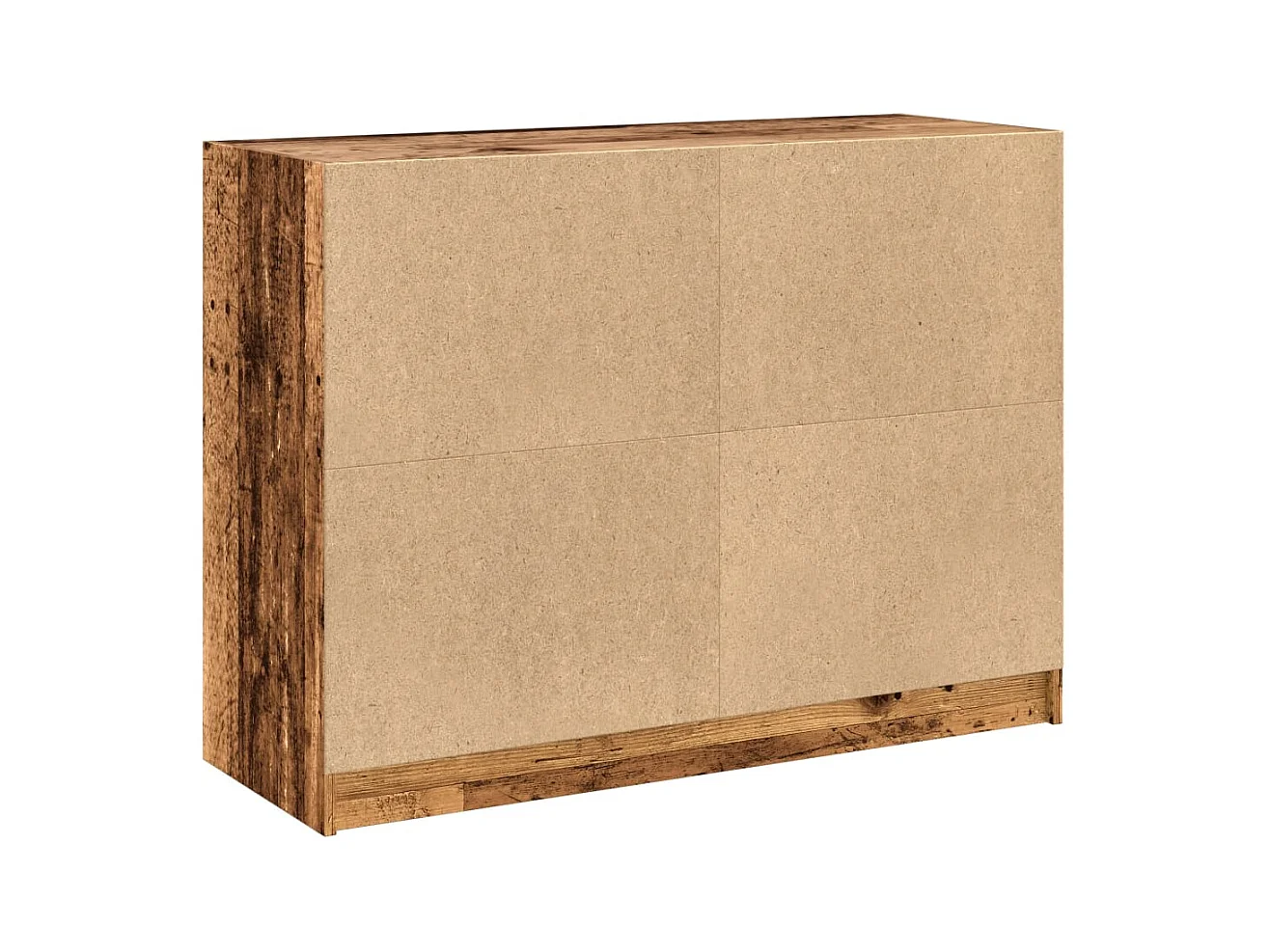 Buffet vieux bois 102x37x75,5 cm bois d'ingénierie