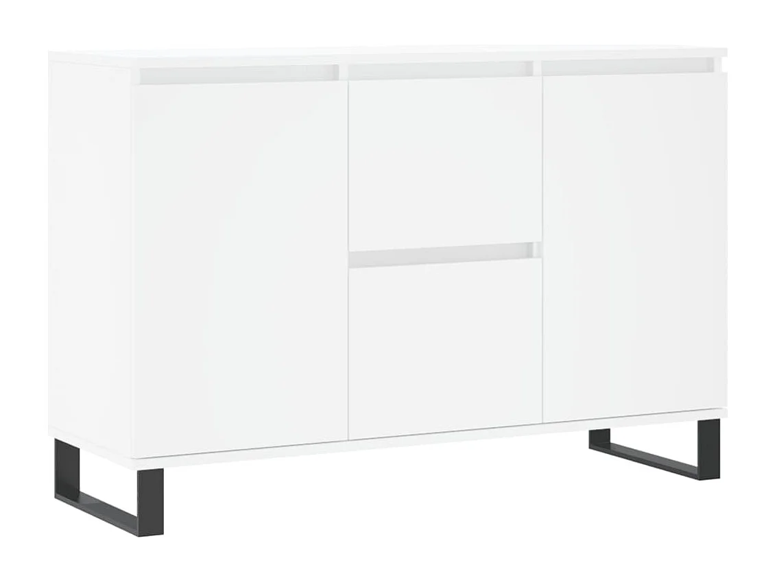 Sideboard Weiß 104x35x70 cm Holzwerkstoff