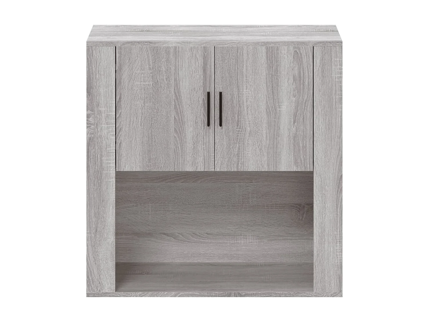 Armoire murale Sonoma gris 80x33x80 cm Bois d'ingénierie