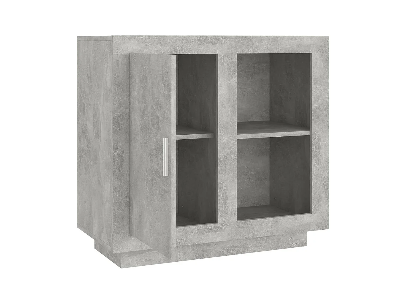 Credenza Grigio Cemento 80x40x75 cm