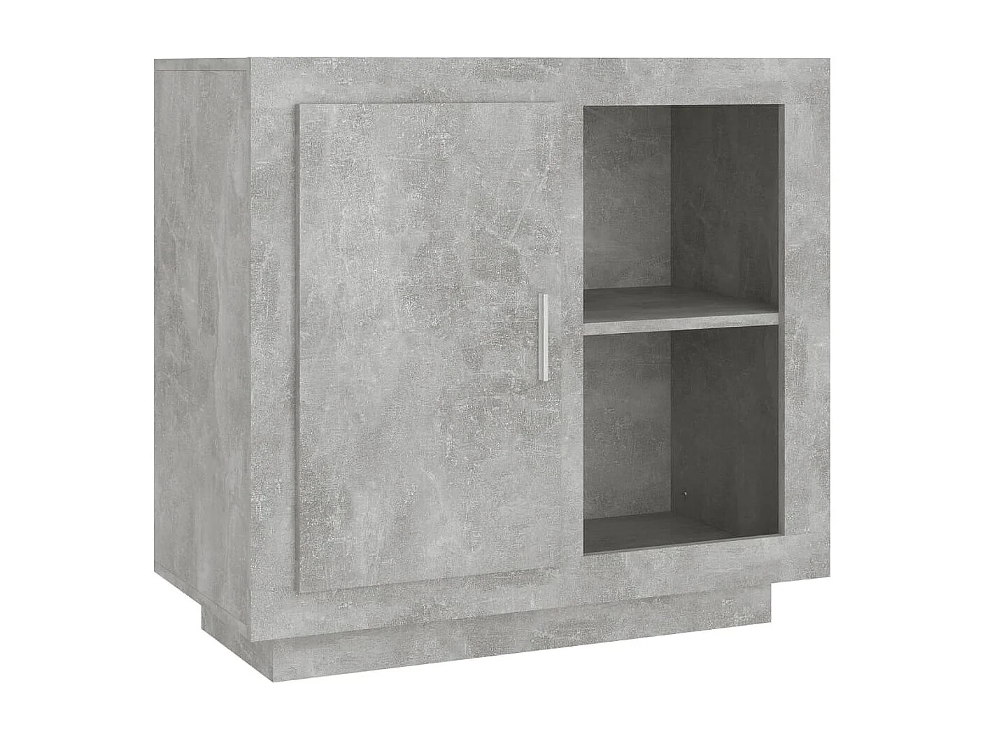 Aparador 80x40x75 cm cinza cimento