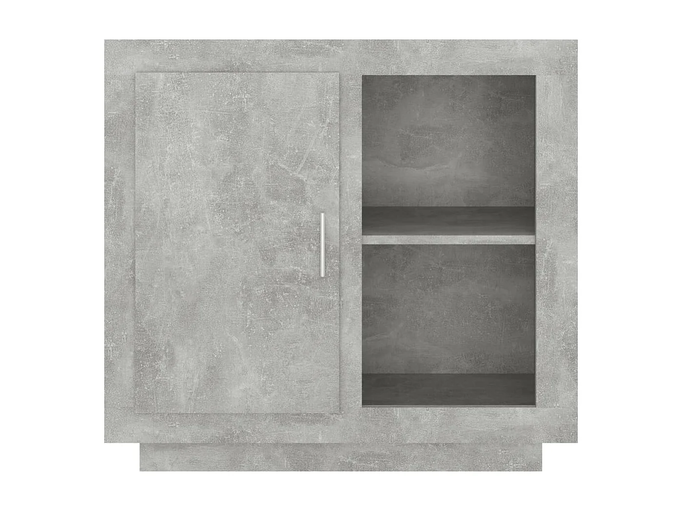 Aparador 80x40x75 cm cinza cimento