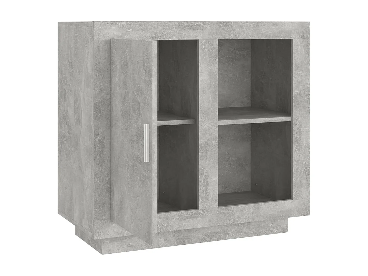 Aparador 80x40x75 cm cinza cimento