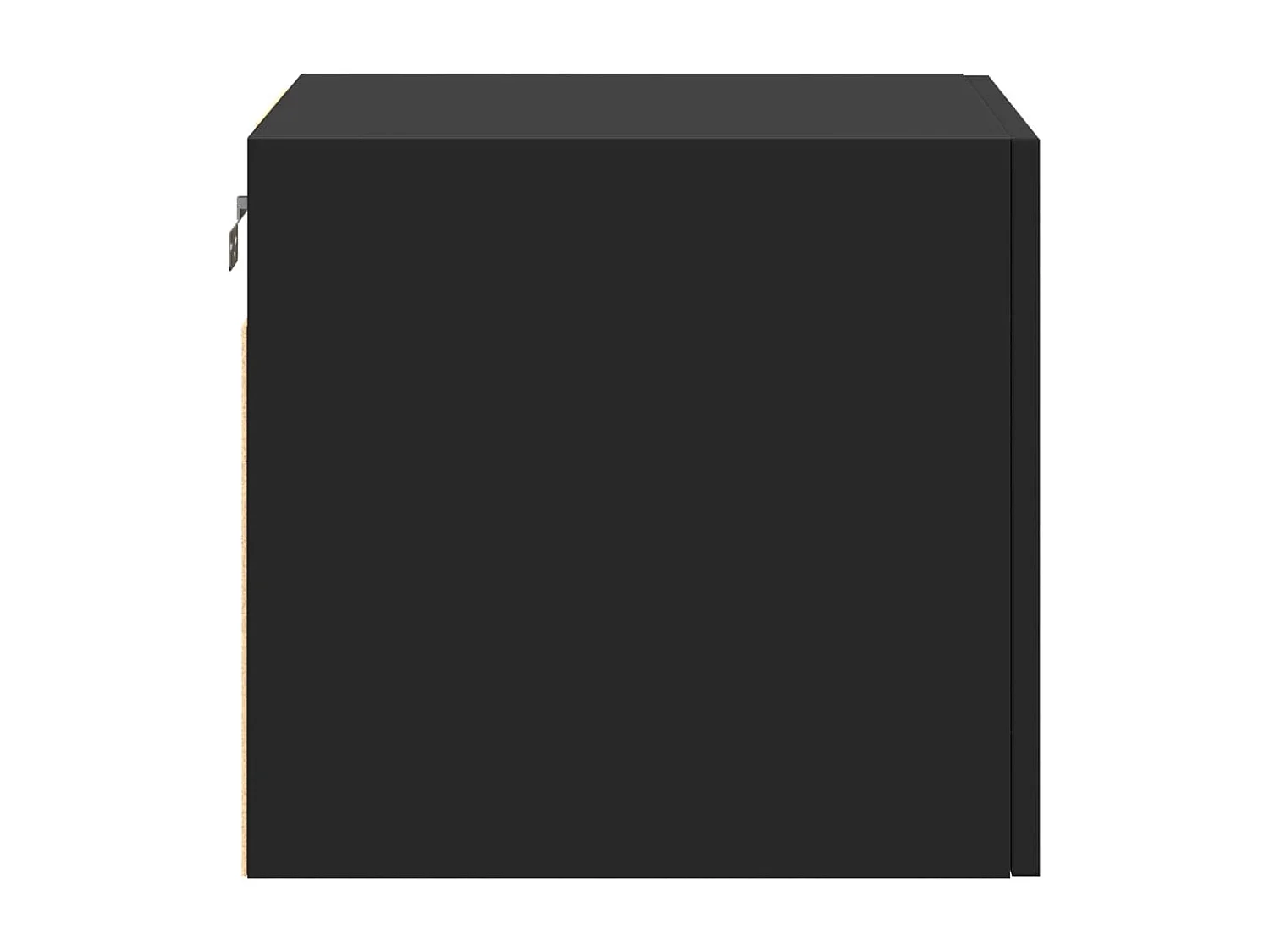 Wandschrank Schwarz 45x42,5x40 cm Holzwerkstoff