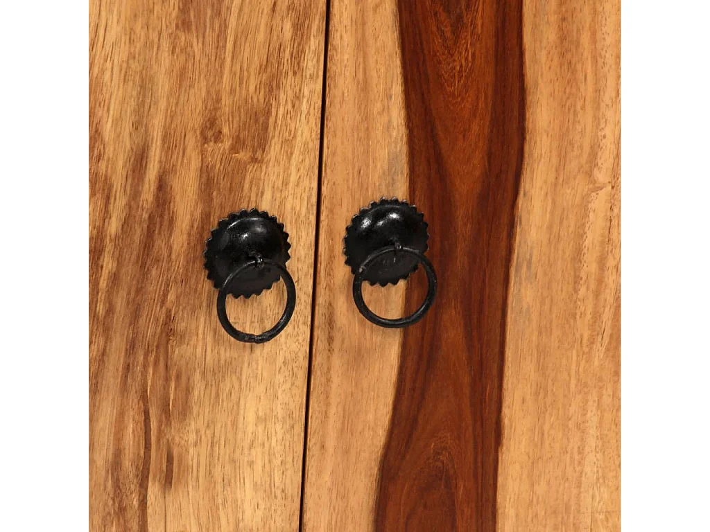 Aparador em madeira de sheesham maciça 50x30x86 cm