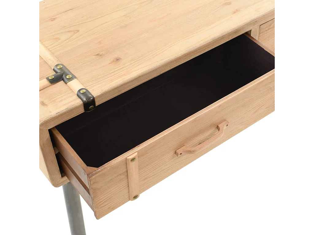 Konsolentisch Massivholz Tanne 115x40,5x76 cm