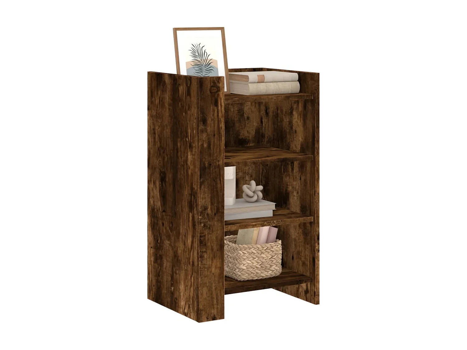 Sideboard Räuchereiche 45x35x75 cm Holzwerkstoff