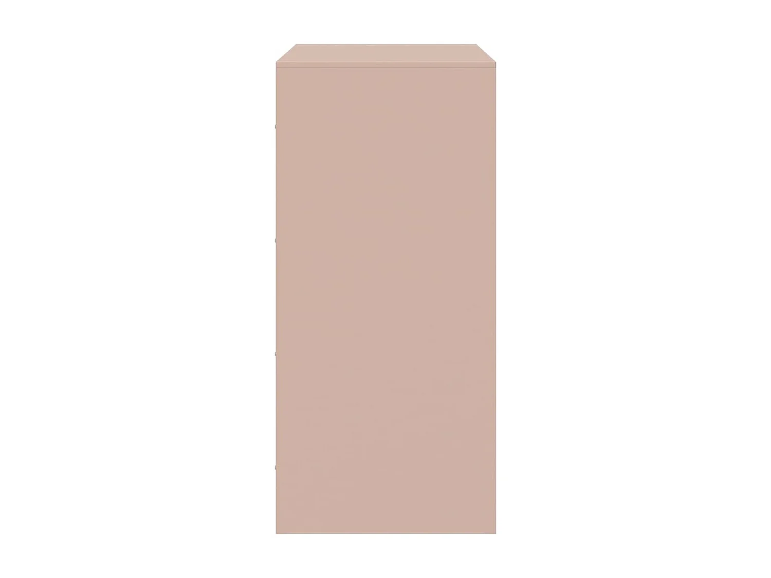 Aparador 67x39x83 cm aço rosa