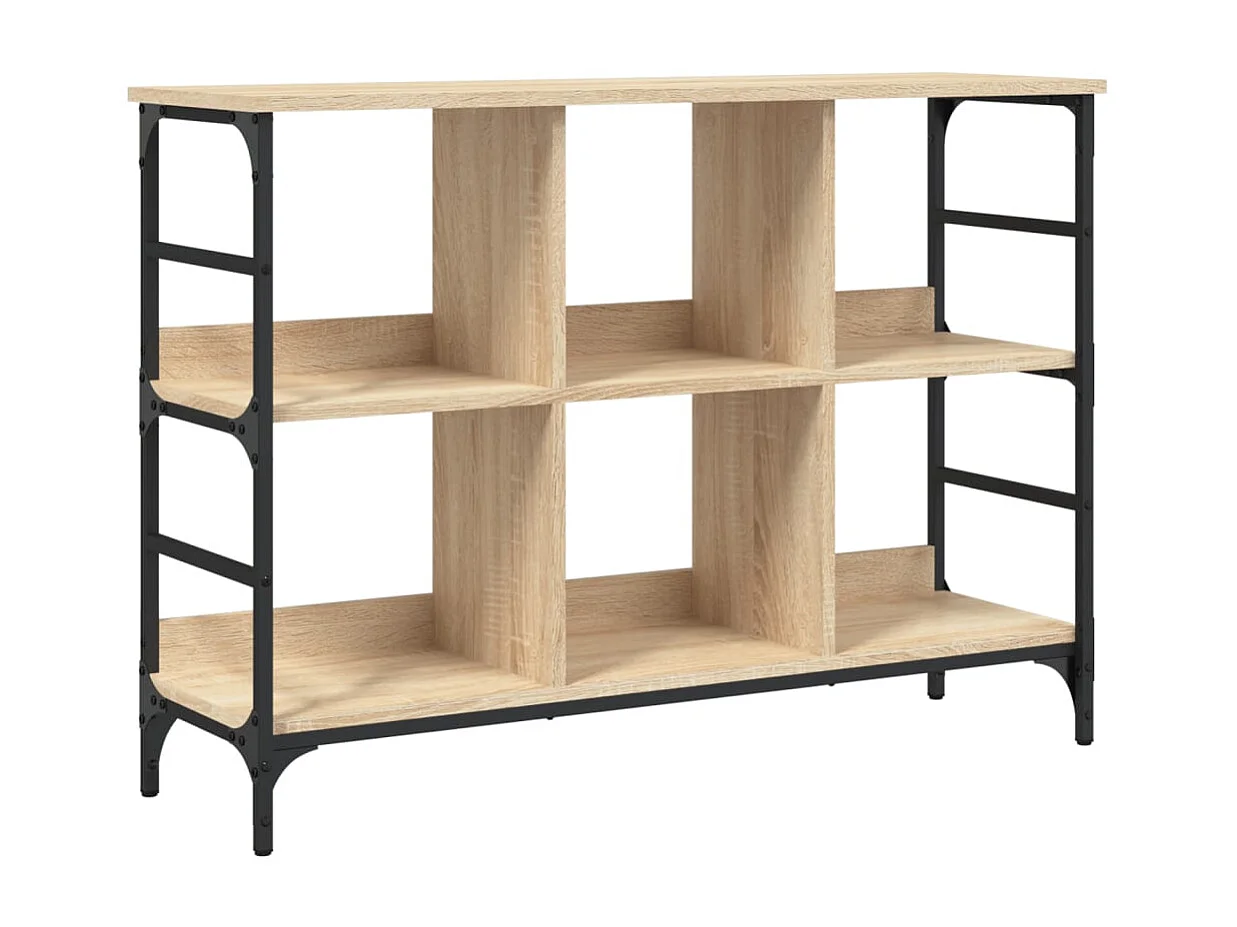 Credenza Rovere Sonoma 102x32x73,5 cm in Legno Multistrato