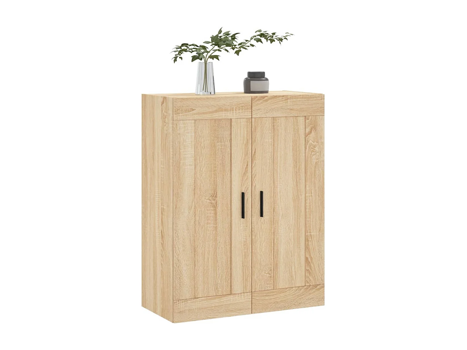 Mobile a Parete Rovere Sonoma 69,5x34x90 cm Legno Multistrato