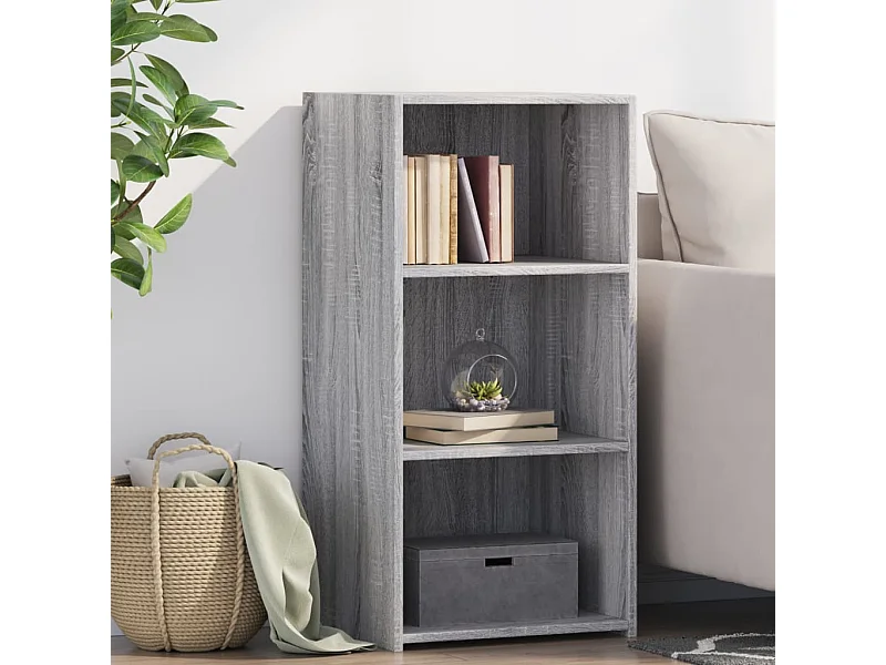 Credenza Grigio Sonoma 45x41x93 cm in Legno Multistrato
