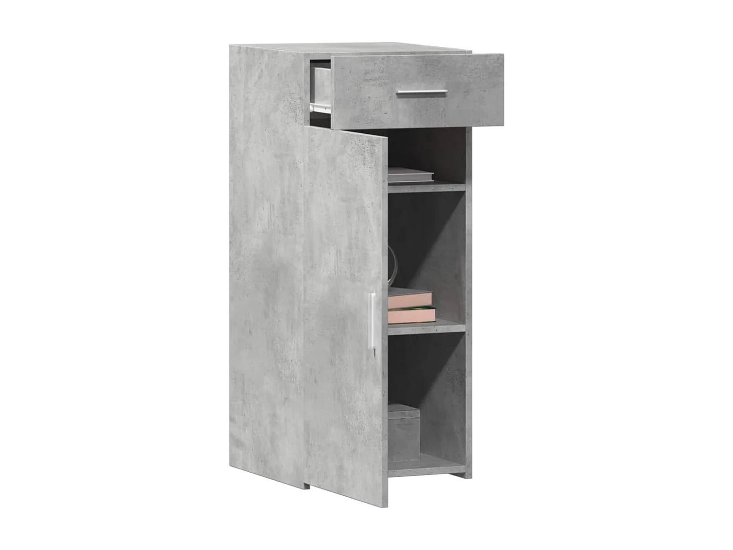 Sideboard Betongrau 40x42,5x93 cm Holzwerkstoff