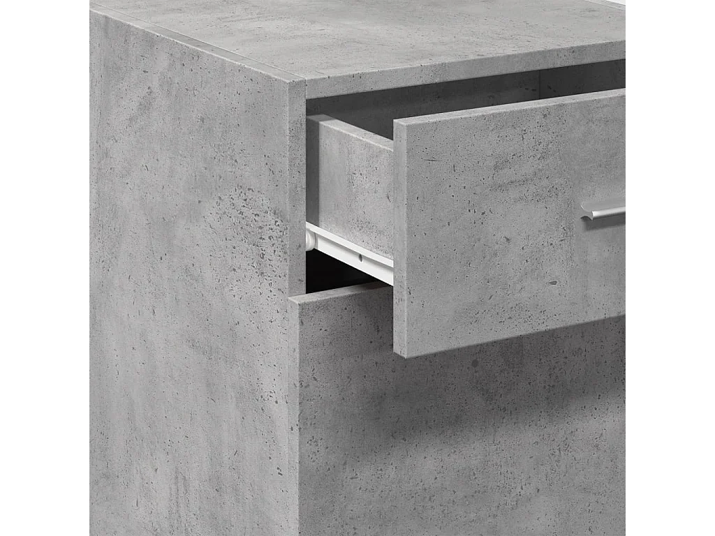 Sideboard Betongrau 40x42,5x93 cm Holzwerkstoff