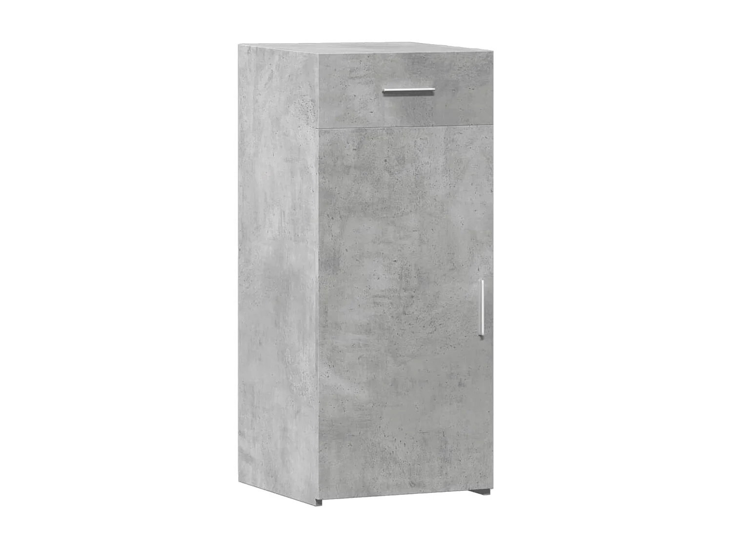 Buffet gris béton 40x42,5x93 cm bois d'ingénierie