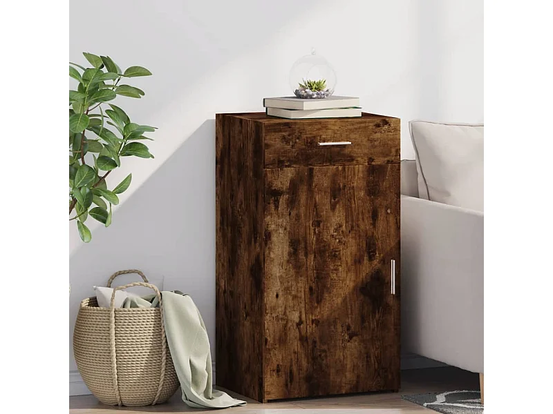 Sideboard Räuchereiche 50x42,5x93 cm Holzwerkstoff