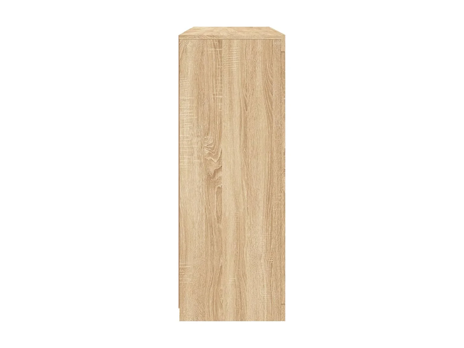 Sideboards mit LED-Leuchten 3 Stk. Sonoma-Eiche Holzwerkstoff