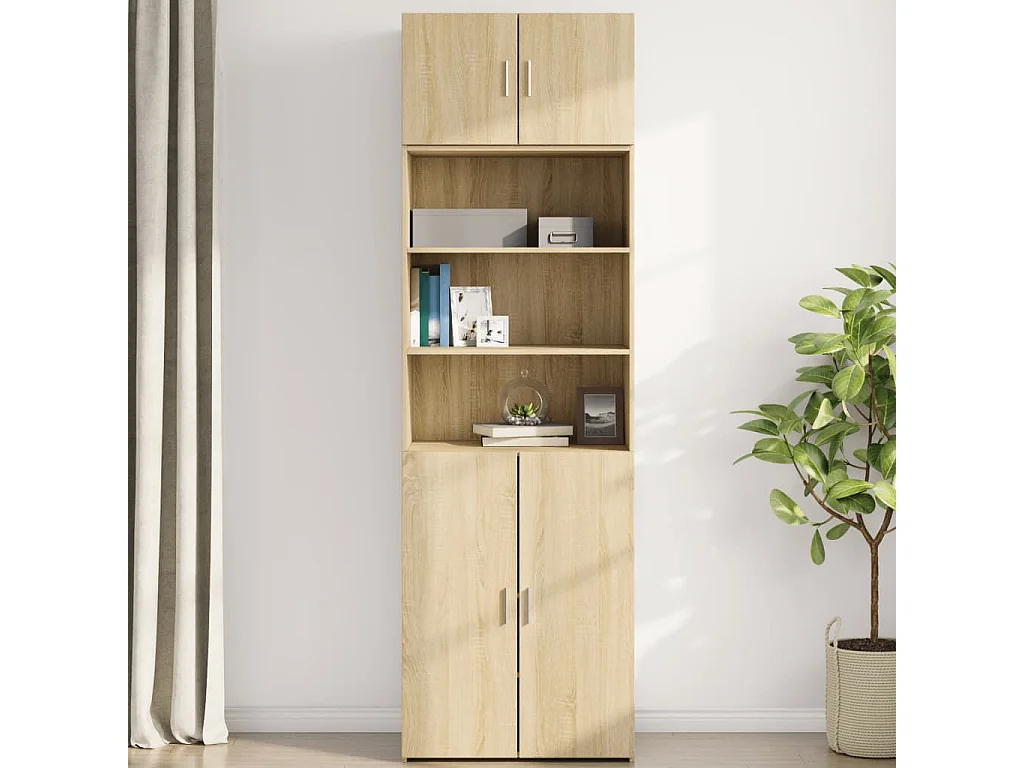 Armoire murale chêne sonoma 70x42,5x40 cm bois d'ingénierie