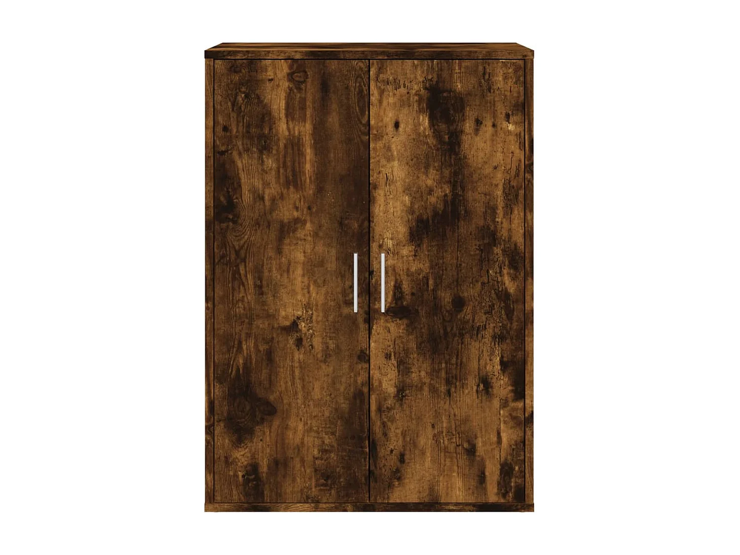 Buffet chêne fumé 60x31x84 cm bois d'ingénierie