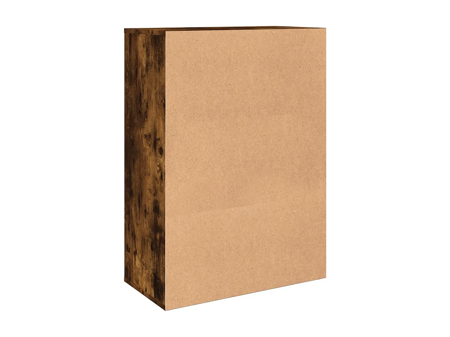 Buffet chêne fumé 60x31x84 cm bois d'ingénierie