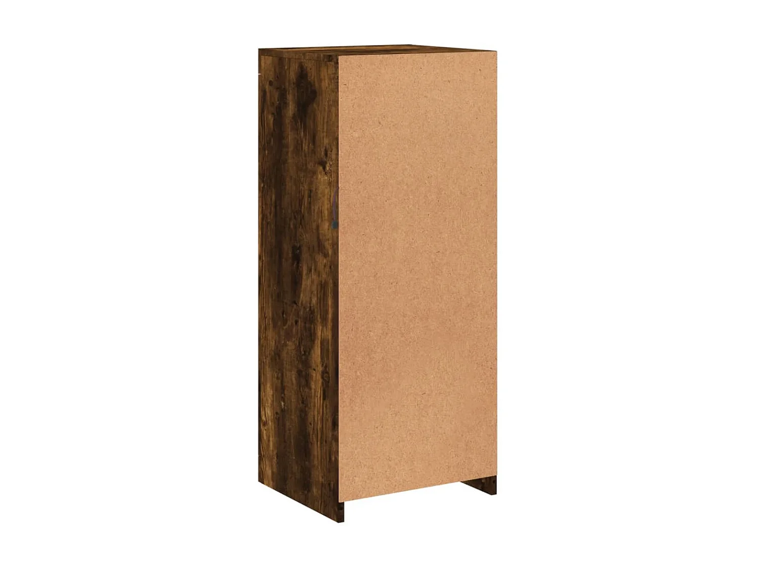 Credenza con Luci LED Rovere Fumo 41x37x100 cm