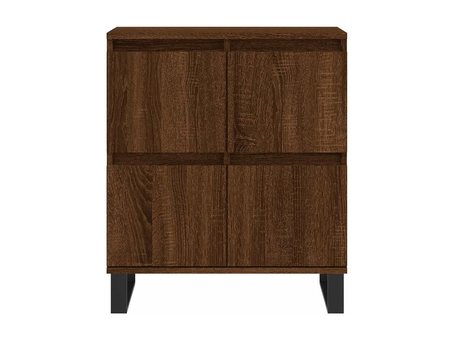 Buffets 3 pcs Chêne marron Bois d'ingénierie